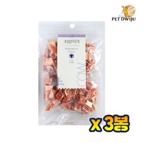 브리더랩 독 취향저격 콜라겐x3개, 3개, 160g, 큐브 소고기