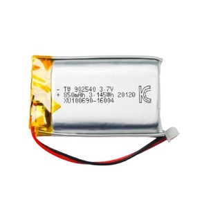 리튬폴리머배터리3.7V 850Ah, 1개