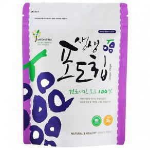 동결건조 과일칩 생생과일칩, 포도, 1개, 30g