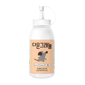 강력 쥐약 나눠먹고 다같이 죽는 신개념 2세대 쥐약, 1세트, 1개입, 다운그래뉼 500g+먹이통5개