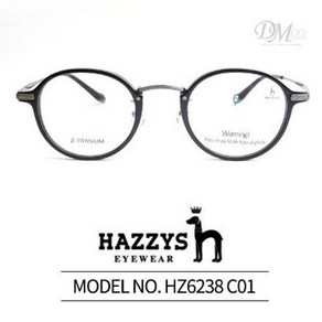 헤지스 국내 정품 안경테 HAZZYS HZ6238 C01