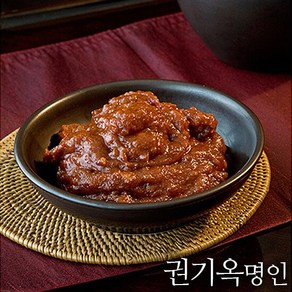 [식품명인 권기옥]꽁보리 막장 450g, 1개