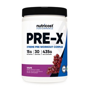 뉴트리코스트 프리워크아웃 컴플렉스 30회분 포도맛