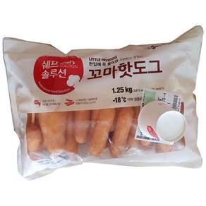 쉐프솔루션 꼬마 핫도그 1.25kg, 1개, 상세설명 참조