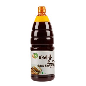 [이슬나라] 바베큐소스/바비큐양념/ 2kg 소스제품, 1개