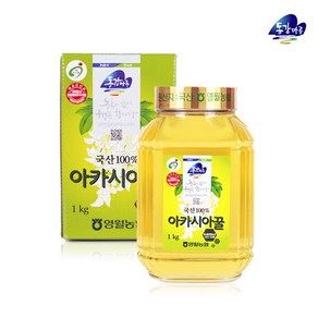 [동강마루] [영월농협] 아카시아 벌꿀 1kg(병), 1개, 1kg