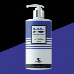 메디플렉스 프리져크림 150ml/500ml 무릎 허리 손목 쿨링크림 마사지 헬스크림, 500ml, 1개