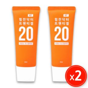 바르는 보스웰리아 힘찬닥터 트웬티 겔 근육통 근육 마사지 겔, 2개, 30ml