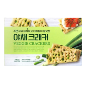 푸지안 야채 크래커 340g, 6개