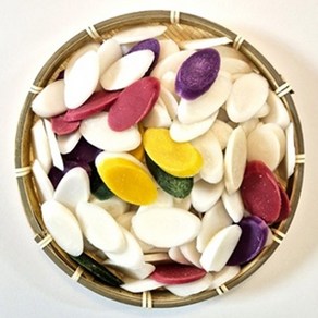국내산 오색 떡국떡, 2개, 600g