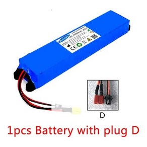 전기 스쿠터 18650 리튬 배터리 팩 36V 배터리 20Ah 10S3P 20000mAh 500W 동일한 포트 42V M365, 기본, 04 T plg   SM