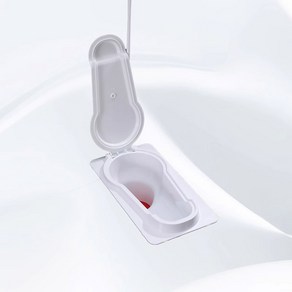 메가딜 간이 화변기 재래식 농막 화장실 변기 푸세식, 냄새 방지용 페달 없음