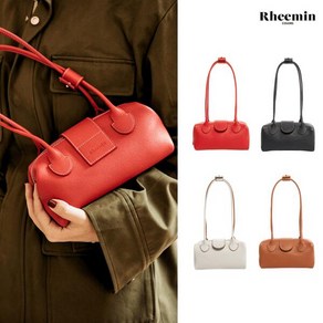 [리민] DUBU leathe SHOULDER TOTE S RED