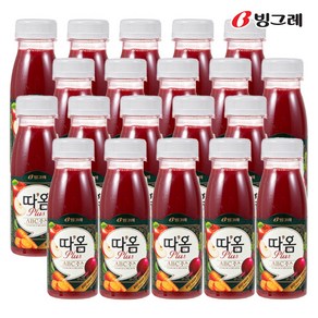 빙그레 따옴 플러스 ABC주스, 20개, 220ml