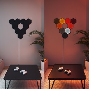 나노리프 Shapes Hexagons 9 Pack 인테리어 LED 스마트 조명