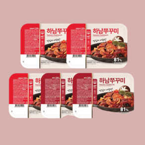 하남쭈꾸미 보통매운맛 500g 3개 + 매운맛 500g 2개, 기본