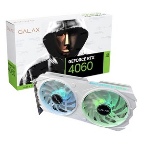 [GALAX] GALAX GeFoce RTX 4060 EX WHITE OC D6 8GB