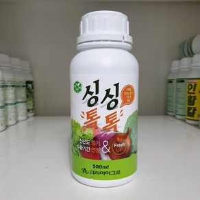 싱싱톡톡 500ml 상추 채소 신선도 선도 유지제 절화 연장제 에틸렌가스 제거제, 1개