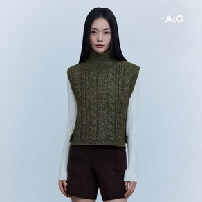 더엣지 [론칭가59 900원]24F/W 울혼방 케이블 터틀 베스트 1종 689461