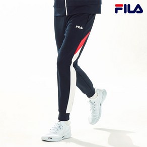 [FILA] 남녀공용 헤리티지 컬러 블럭 조거 팬츠 FS2FPC1105X_INA