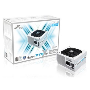 [FSP] HYDRO PTM X PRO 1000W PLATINUM 화이트 ATX 3.0(12V-2x6) (ATX/1000W)