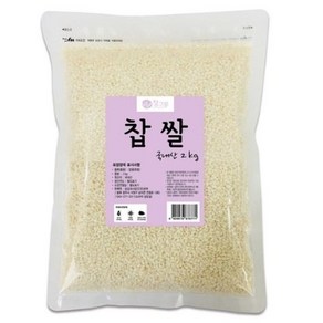 청그루 국내산 찹쌀, 2kg, 1개