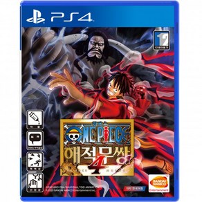 소니 PS4 원피스 해적무쌍 4 한글판