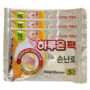 하루온 팩 손난로 70 g, 30개