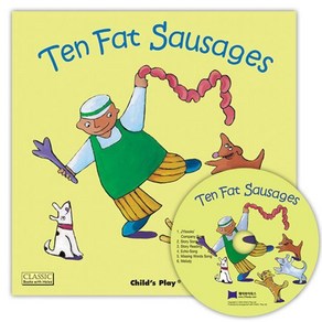 노부영 마더구스 세이펜 Ten Fat Sausages (Paperback+CD)