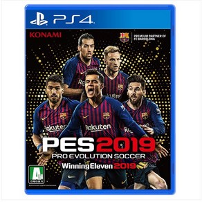 PS4 PES 2019(위닝일레븐) 한국 정발 중고품(케이스X)