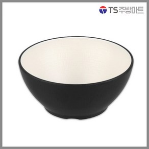 돌산멜라민 체크투톤(블랙앤화이트) 면기볼, DS-7111 (5