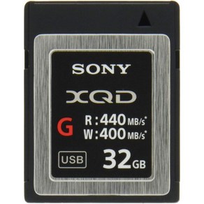 소니 XQD 메모리 카드 32GB- 64GB-, 1개