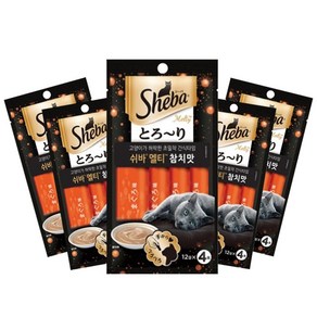 쉬바 멜티 참치맛 20P(4p X5), 5개, 48g