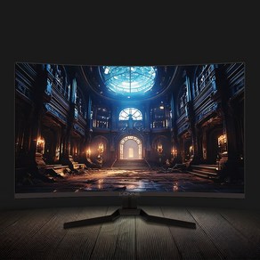 주연테크 X27QC-180 27인치 QHD 180Hz 광시야각 프리싱크 커브드 모니터, 68cm, 일반형