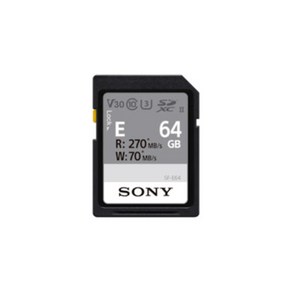 소니 SDXC UHS 2 U3 메모리카드 SF-E64, 64GB, 1개