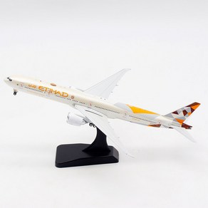 에티하드 항공 보잉 B777-300ER 항공기 모델 A6-ETH Aviation 1:400, 자동차포함, 18.46*15.23*4.63, 1개