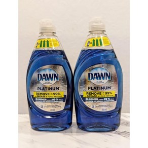 던 플래티넘 주방 세제 7.3 Fl Oz(2팩) Dawn