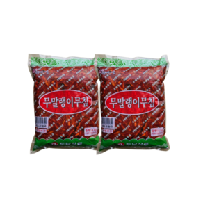 두남 무말랭이무침, 2개, 4kg