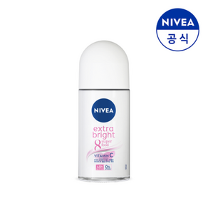 니베아 데오드란트 롤온 엑스트라 브라이트 50ml, 1개