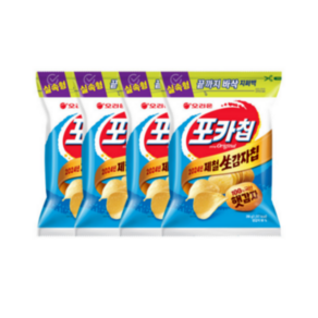 오리온 포카칩 오리지널 지퍼백 266g X 4개