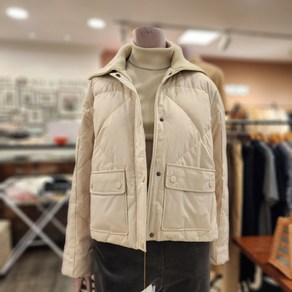 BCBG G SH 덕 다운 점퍼 _ B4D9G991 71 [L/BEIGE]