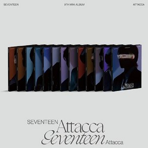 개봉앨범 포토카드 없음 세븐틴 (SEVENTEEN) - 미니9집 Attacca CARAT 호시 버젼 포스터 미포함