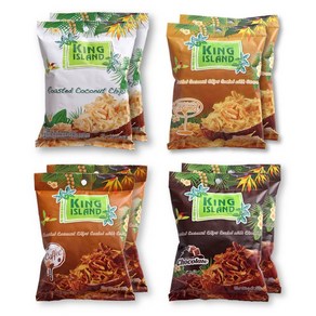 킹아일랜드 구운코코넛칩 50g 4종 x 2봉 (8봉세트), 1개