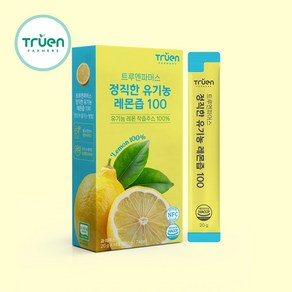 트루엔파머스 정직한 유기농 레몬즙 100, 280g, 3박스