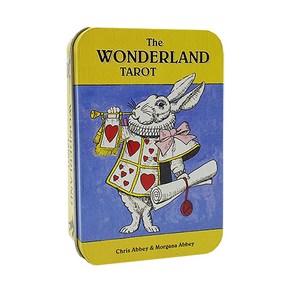 [틴케이스] 원더랜드 타로카드 Wonderland Tarot Tin [한글해설서+주머니증정] 직수입정품