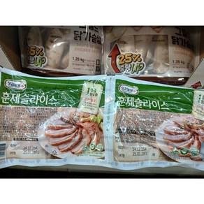 오리늘보 무항생제 훈제 슬라이스 500g, 1개, 1kg