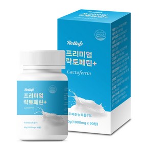 롤업 프리미엄 락토페린 플러스 1000mg 90정, 1개