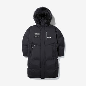 휠라 남성 SKI REPLICA 구스 다운 롱패딩 FS2DJD4202M BLK