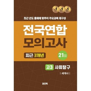 전국연합 모의고사 고3 사회탐구 세계사(2024), 고등학생