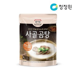 베스트식품 청정원 사골곰탕 300g x6개, 단품